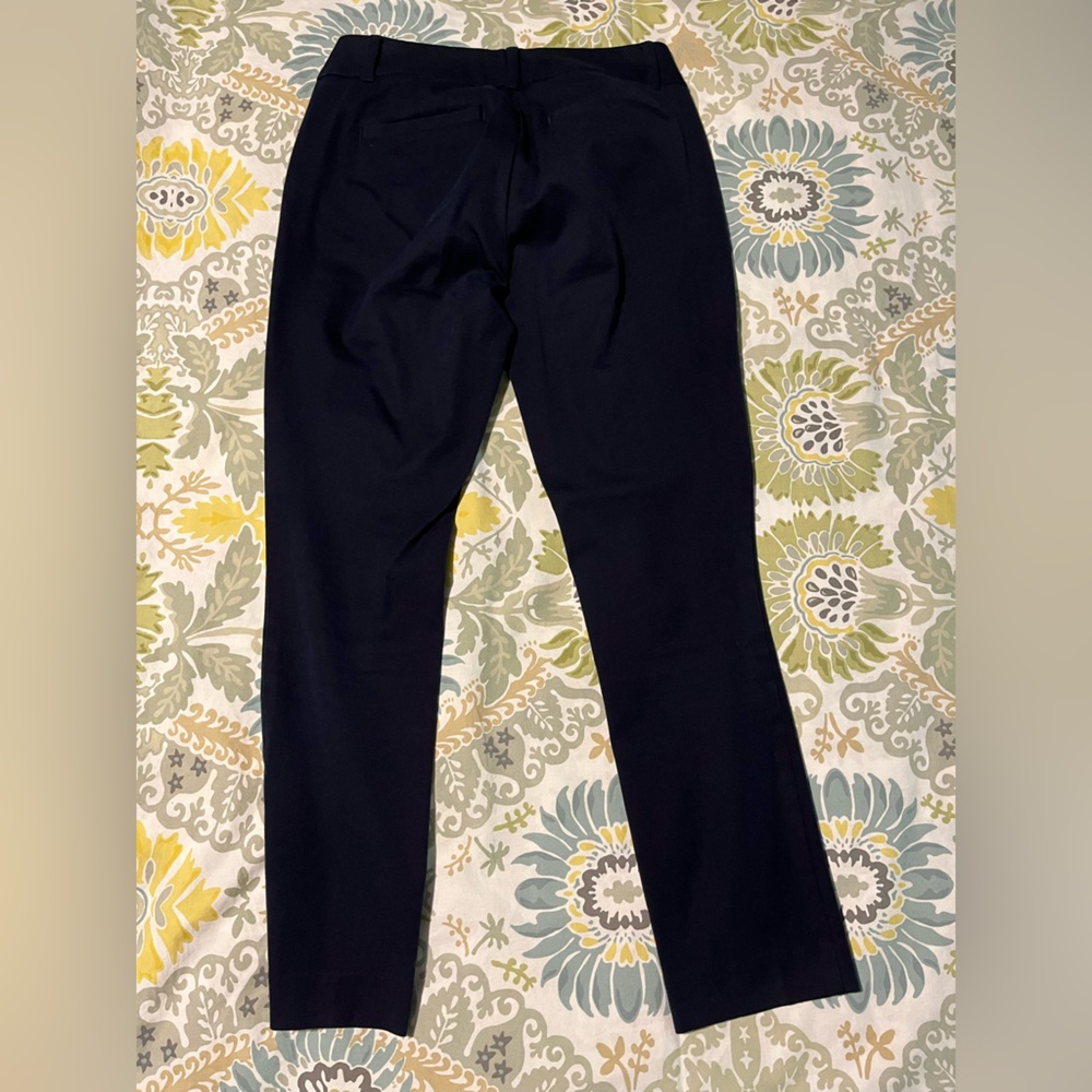Loft skinny ankle dress pant in Navy Blue